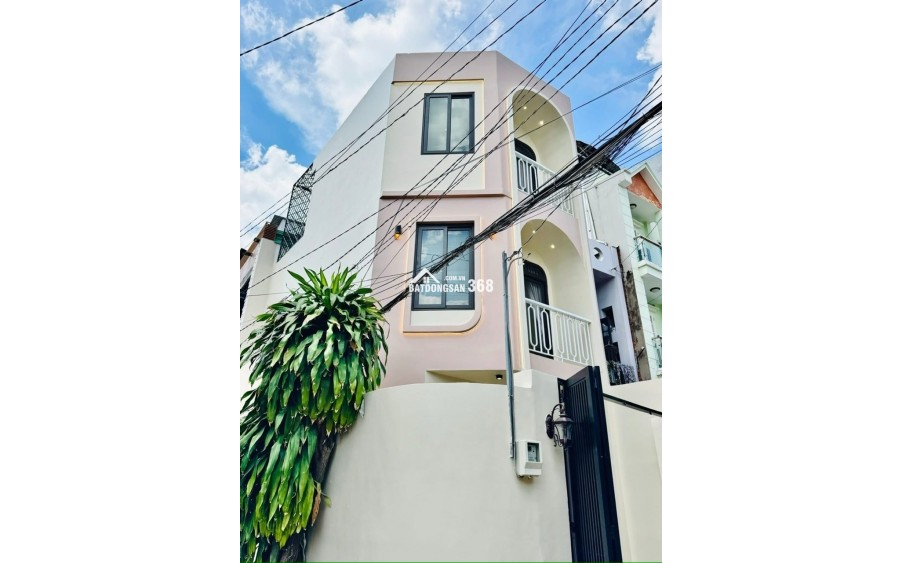 Nhà hẻm ô tô Nguyễn Văn Lượng, Gò Vấp – 3 tầng, 36m2, tặng nội thất